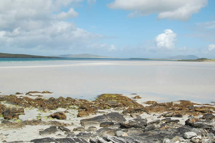 Low tide at Clachan Sands